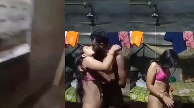 Desperate village housewife satisfying lust ex lover
