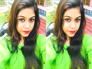 Today exclusive cute desi girl nude video