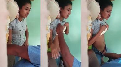 Banglore Guy Arousing Fingering Gfs Tight Hairy Pussy